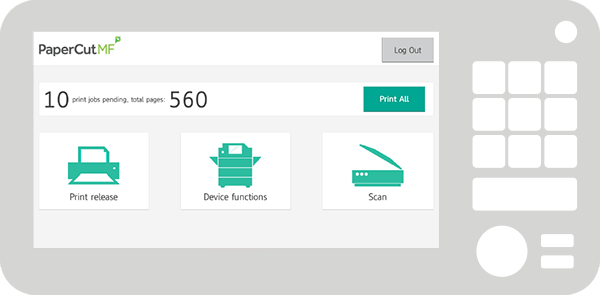 Papercut, Integrated Scanning, AM Copiers