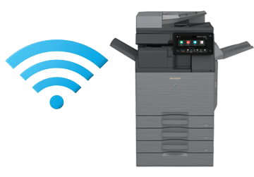Sharp, LAN Connectivity, IT, AM Copiers
