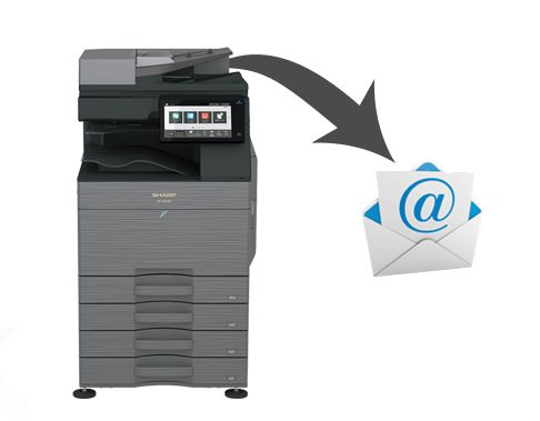 Scan 2 Email, Software, Sharp, AM Copiers